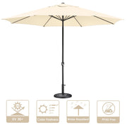 TheLAShop 13ft Extra Large Patio Umbrella with Base for Market Garden Image
