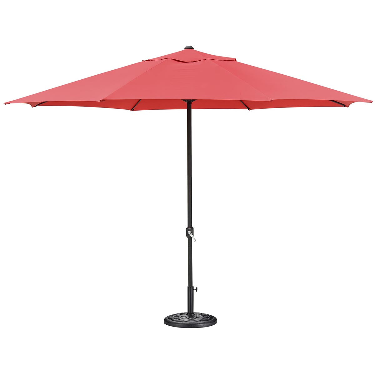 extra large offset patio umbrella TheLAShop 13ft Extra Large Patio Umbrella with Base for Market Garden