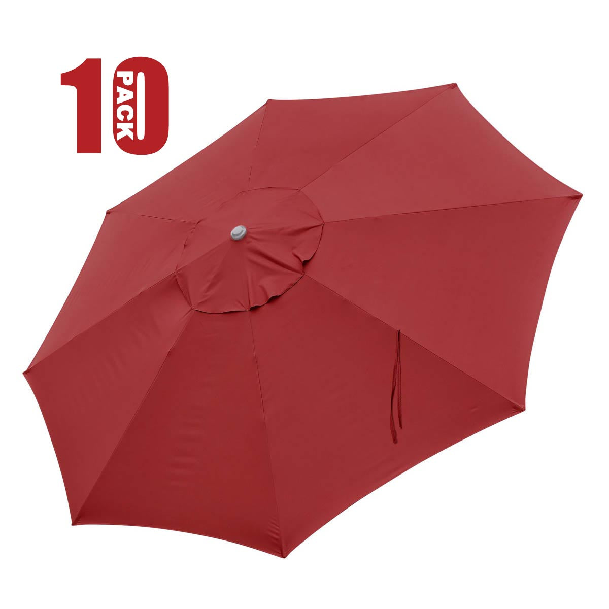 TheLAShop 13ft 8-Rib Patio Market Umbrella Replacement Canopy
