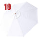 TheLAShop 13ft 8-Rib Patio Market Umbrella Replacement Canopy, White(10ct.) Image