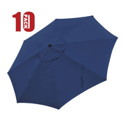 TheLAShop 13ft 8-Rib Patio Market Umbrella Replacement Canopy, Navy(10ct.) Image