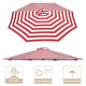 TheLAShop 8ft 8-Rib Patio Market Umbrella Replacement Canopy Image