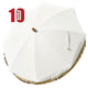 TheLAShop 6 ft 8-Rib Umbrella Canopy with Tassel Sequin Jazz, Beige+Gold Sequin(10ct.) Image