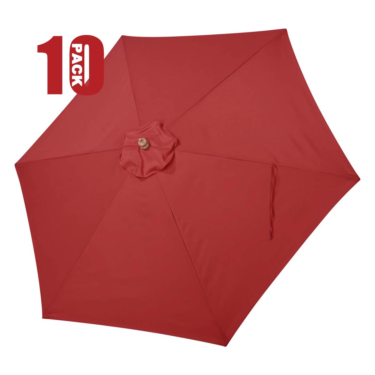 TheLAShop 9 ft 6-Rib Patio Umbrella Replacement Canopy