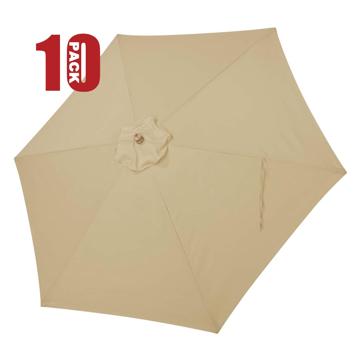 7 foot 6 arm patio umbrella replacement canopy TheLAShop 9 ft 6-Rib Cheek pads ps:snow this ensures long Color:Color B