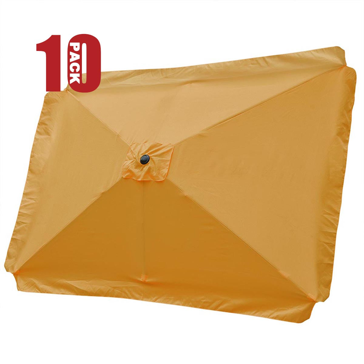 TheLAShop 10'x6.5' 6-Rib Patio Rectangular Umbrella Replacement Canopy