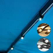 TheLAShop 10ft 8-rib Patio Umbrella Solar String Lights Image