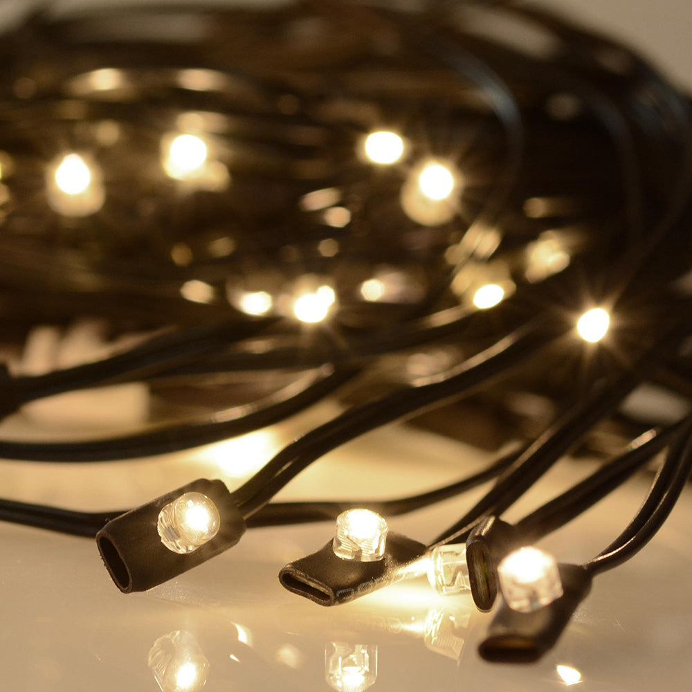 9 ft 8 rib patio umbrella string lights battery TheLAShop 9ft 8-rib Offset Patio Umbrella Solar String Lights Color Op
