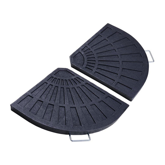 TheLAShop Concrete Weighted Umbrella Base for Cantilever/Offset Umbrellas