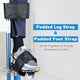 TheLAShop Stilts Dual Comfort Straps 2ct/Pack, Foot & Knee Pads (Hook Look Fastener) Image