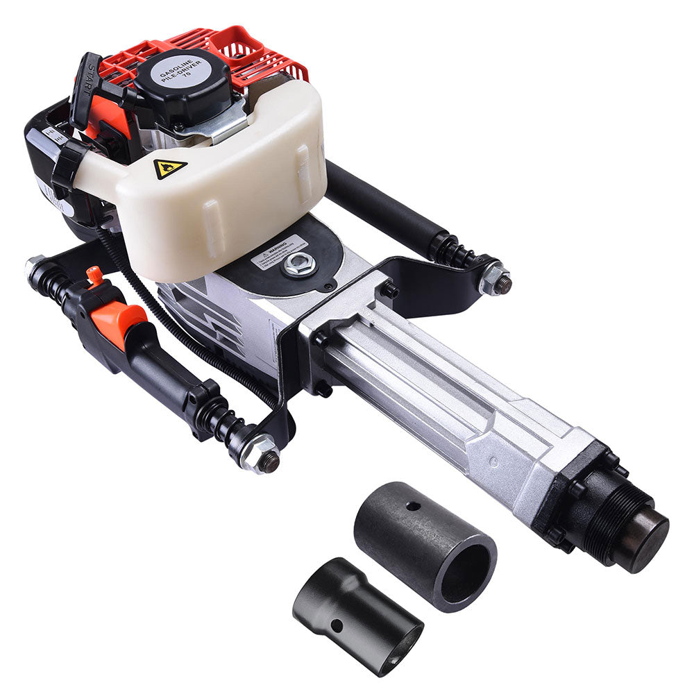 TheLAShop 52cc 1.7hp 2-stroke T-post EPA Gas Powered Petrol Pile Drive