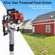 TheLAShop 52cc 1.7hp 2-stroke T-post EPA Gas Powered Petrol Pile Driver Kit Image