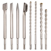 TheLAShop 17pcs SDS Plus Drill Bits & Chisels Set for Rotary Hammer Image