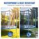 TheLAShop 12pcs 37" Replacement Trampoline Pole Foam for 1.26" Pole Image