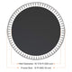 TheLAShop 12' Trampoline Mat Replacement Round 72 V-Rings Image