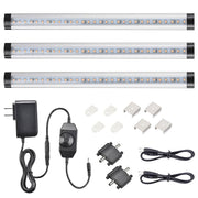 TheLAShop LED Under Cabinet Light Fixtures Bar Kit 3-Pack 11.5" Image