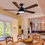 TheLAShop 52" Ceiling Fan with Lights 5-Blade Remote Control Image