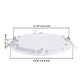 TheLAShop 12W Canless Recessed Light 6in 960lm LED Ceiling Light Image