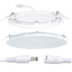 TheLAShop 12W Canless Recessed Light 6in 960lm LED Ceiling Light Image