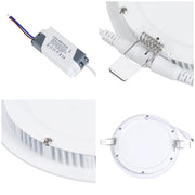 TheLAShop 12W Canless Recessed Light 6in 960lm LED Ceiling Light Image
