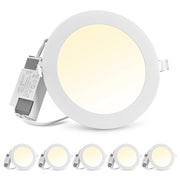 TheLAShop 12W 6ct/pk Recessed SMD LED Downlight Ceiling Light