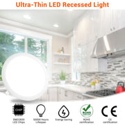 TheLAShop 18W Canless Recessed Light 9in 960lm LED Ceiling Light Image
