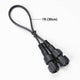TheLAShop LED Rope Light Connector Coupler 2 Pin 13mm, 1.2ft Wire-shape Image