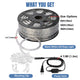 TheLAShop Plug-in Integrated LED Rope Light 3000K, 120V, 1/2"(13mm) Image