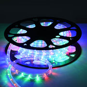 TheLAShop Plug-in Integrated LED Rope Light RGB, 120V, 1/2"(13mm), 50ft Image