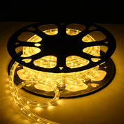 TheLAShop Plug-in Integrated LED Rope Light 3000K, 120V, 1/2"(13mm), 50ft Image
