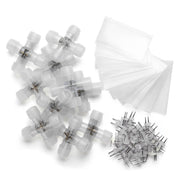 TheLAShop LED Rope Light Connector Coupler 2 Pin 13mm Image