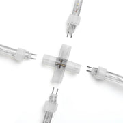 TheLAShop LED Rope Light Connector Coupler 2 Pin 13mm Image