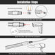 TheLAShop 2-Wire Splice Connector Set(10) for Neon Rope Light 14x7mm Image