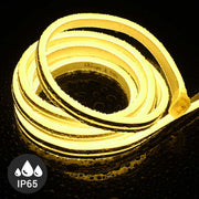 TheLAShop 100ft Waterproof Flexible LED Neon Light RF Remote Warm White Image