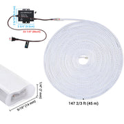 TheLAShop 150ft Outdoor Neon Rope Light RF Remote & Controller AC110V Image