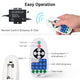 TheLAShop 150ft Outdoor Neon Rope Light RF Remote & Controller AC110V Image