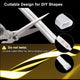 TheLAShop 120V IP65 Neon Rope Light RF Remote 2-Wire 2700K White Image
