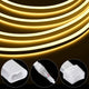 TheLAShop 50ft Waterproof Flexible LED Neon Light RF Remote Warm White Image