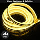 TheLAShop 50ft Waterproof Flexible LED Neon Light RF Remote Warm White Image