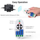 TheLAShop 50ft Waterproof Flexible LED Neon Light RF Remote Warm White Image
