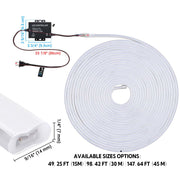 TheLAShop Waterproof Flexible LED Neon Light RF Remote Warm White Image