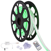 TheLAShop 50ft Neon Rope Light Outdoor Waterproof Remote Control Green Image