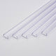 TheLAShop 3ft Clear Plastic U-Channels (9/16") Mounting 5ct/pk Image