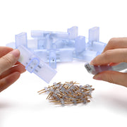 TheLAShop 2-Wire Splice Connector Set(10) for Warn White Neon Rope Light 14x7mm Image