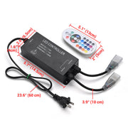 TheLAShop RGBW LED Neon Light Controller & RF Remote 110V Image