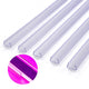TheLAShop 3ft Clear Plastic U-Channels (11/16") Mounting 5ct. 18x8mm Image