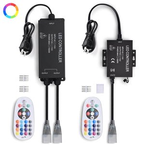 TheLAShop RGBW LED Neon Light Controller & RF Remote 110V Image