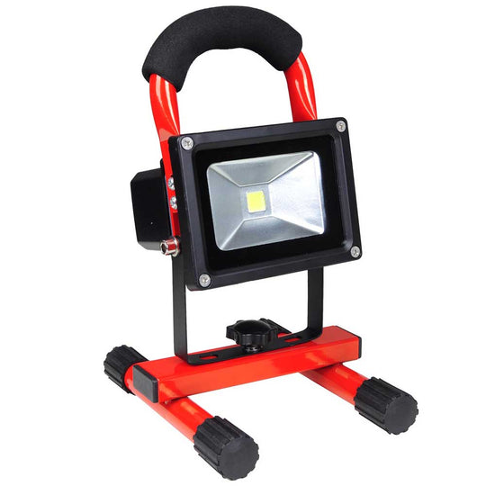 TheLAShop 10w Rechargeable Portable Cordless LED Flood Light Color Opt