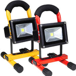 TheLAShop 10w Rechargeable Portable Cordless LED Flood Light Color Opt Image