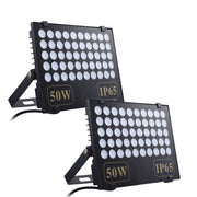 TheLAShop Waterproof LED Purple Light Flood Lights Party 2Pcs 50W IP65 Image